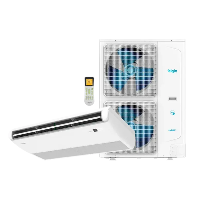 Ar Condicionado Piso Teto Elgin Inverter Wi-Fi 56000 Btus Frio 220v R-32